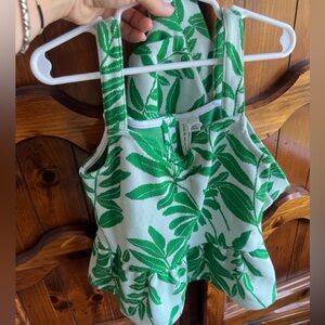 Janie and Jack two piece set. Shorts and tank. Worn once.